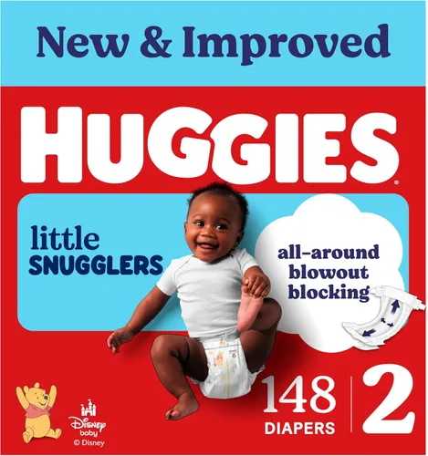 Vista 42 de Huggies Little Snugglers - Pañal para bebé, talla 1, 8 a 14 libras, 34717, 20