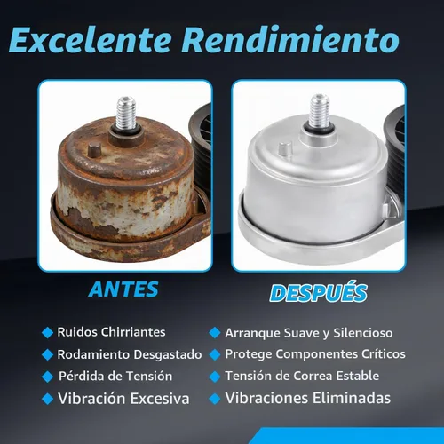 Vista 3 de Tensor de correa TUUMOND para Chevy Aveo 2004-2008, Aveo5 2006-2008