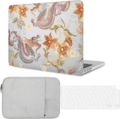 Vista 18 de Funda rígida compatible con MacBook Pro de 13 pulgadas 2012 2011 2010 2009 2008 versión antigua modelo A1278 con CD-ROM, funda rígida de plástico