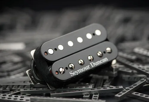 Vista 2 de Seymour Duncan Duncan Distortion Bridge Humbucker - Negro (bobina abierta)