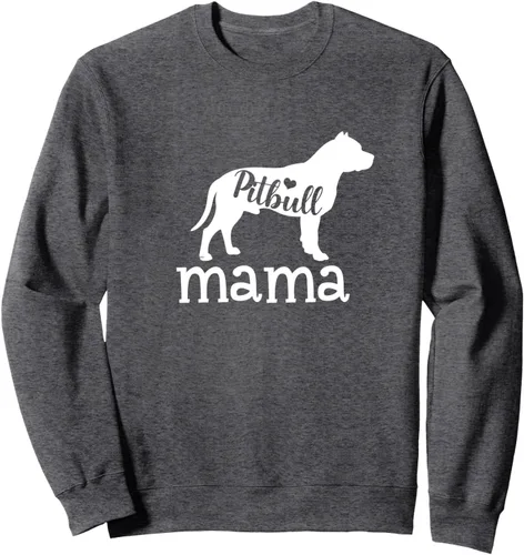 Vista 5 de Pitbull - Sudadera de Navidad para mamá, regalo para mamá, perro Pitbull, cachorro, amante de las mascotas, Negro