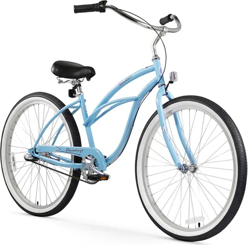 Vista 10 de Sixthreezero Urban Lady Beach Cruiser - Bicicleta híbrida de 3 velocidades para mujer