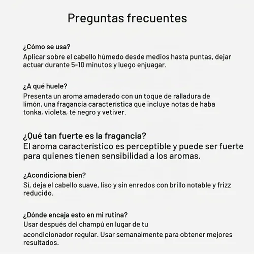 Vista 9 de Ceremonia Mascarilla para el cabello acondicionador profundo Para cabello