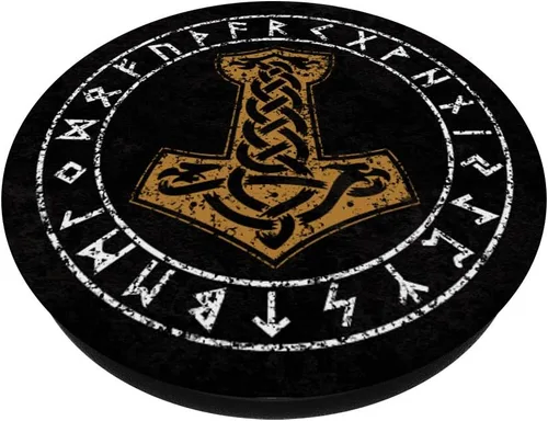 Vista 2 de Mjolnir Martillo de Thor – PopSockets Grip y soporte para teléfonos y tabletas