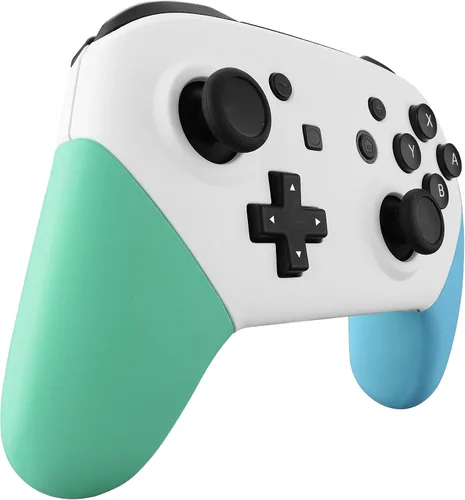 Vista 8 de eXtremeRate - Placa frontal, trasera y asas para controlador NS Switch Pro, carcasa de repuesto para NS Switch Pro, controlador no incluido