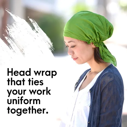 Vista 2 de Casualbox PRE-TIED Bandana Cap Head Wrap du Rag Respiración Rayón All Season