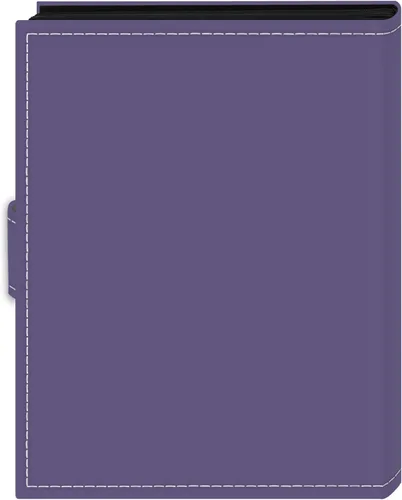 Vista 2 de Pioneer Photo Albums EXP-46/LL 36-Pocket 4 x 6 pulgadas Bordado "Love" Correa cosida Cuero Cubierta de Cuero Sintético Álbum de fotos, Mini, Lavanda