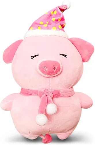 Vista 11 de Peluche de Oso Blanco de 10 pulgadas Juguetes de Animales de Peluche con Rosa, Peluches de Oso Polar Kawaii, Juguetes de Peluche de Animales Suaves