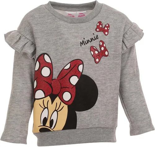 Vista 2 de Disney Minnie Mouse Baby Girls Fleece Sweatshirt and Leggings Outfit Set Infant to Big Kid
