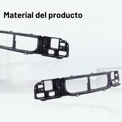 Vista 5 de Partes de repuesto para panel frontal de cabecera, rejilla de apertura, panel de nariz, panel de montaje de faros delanteros compatible