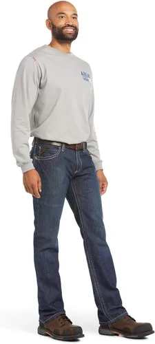 Vista 8 de ARIAT Men's Flame Resistant M4 Low Rise Boot Cut Jean