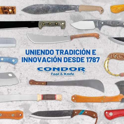 Vista 7 de Condor herramienta y cuchillo, hoja de Bushlore de 10.95 cm
