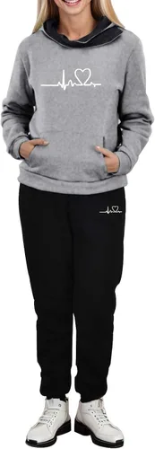 Vista 2 de Sweatsuits for Women Set 2 Piece, Bodycon Pullover Jogger Pants Lounge Sets Thick Fall Winter Sweatsuits Tracksuit