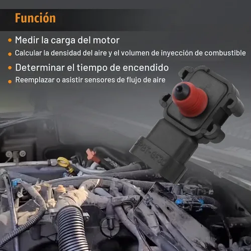 Vista 5 de Sensor de mapa de presión absoluta colector apto para Chevrolet para Chevy para Buick para Cadillac para GMC para GM para Saturn Oldsmobile Hummer