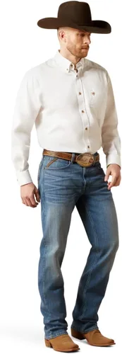 Vista 4 de ARIAT, pantalón vaquero M2 de ajuste holgado para hombre, corte de bota