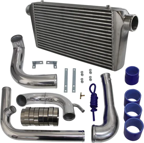 Vista 13 de Kit de intercooler para Nissan Skyline GT-R R32 HCR32 HNR32 RB20DET; R33 ECR33 GTS RB25DET; R34 ER34 GTT RB25DET, 1989-2001 Bolt On