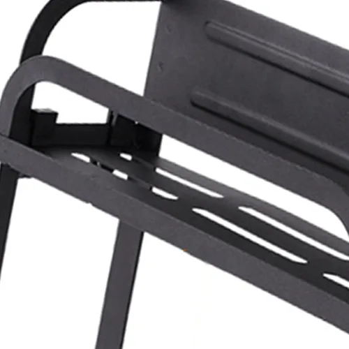 Vista 9 de Organizador magnético para especias, estante magnético para refrigerador, estante de almacenamiento con soporte para toallas de papel para Doble