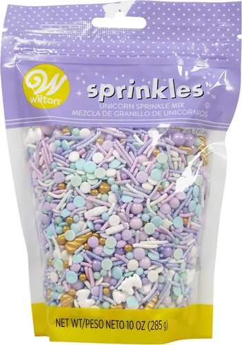 Vista 6 de Wilton Rainbow Sprinkles Mix, 10 oz.