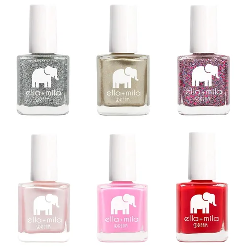 Vista 14 de ella+mila Juego de esmaltes de uñas profesionales – Secado rápido, larga duración y resistente al astillado – Manicura francesa paquete de 2