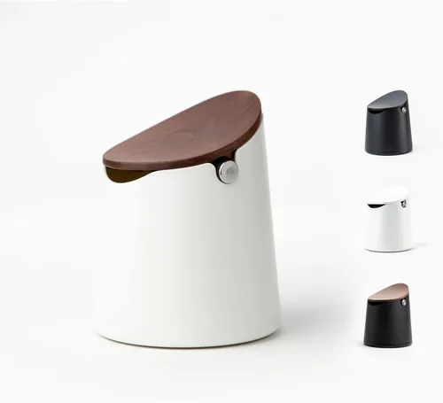 Vista 8 de Crema Coffee Products Caja Golpeadora Arc Capacidad para 12–16 pastillas de espresso Construcción duradera resistente a las manchas con base