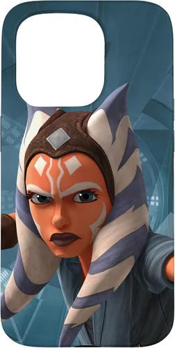 Vista 14 de Carcasa azul Ahsoka Tano para iPhone 13 Pro Max Star Wars The Clone Wars