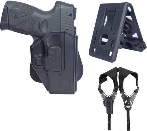 Vista 10 de Tactical Scorpion Gear Slimline - Funda modular de retención de nivel II: solo se adapta a Sig Sauer P320 Carry, M18, subcompacta y compacta