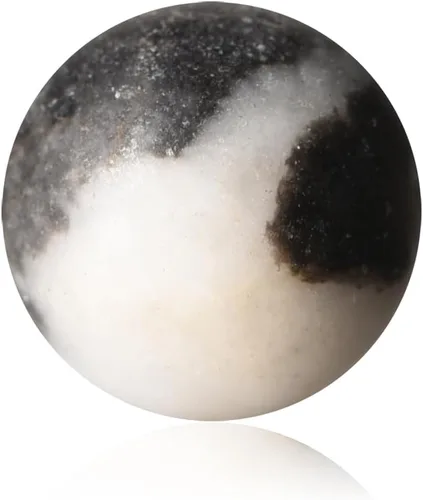Vista 8 de 100 cuentas redondas sueltas de ágata natural de 0.236 pulgadas con agujero para collares, pulseras, aretes, con cordón elástico de cristal gratis