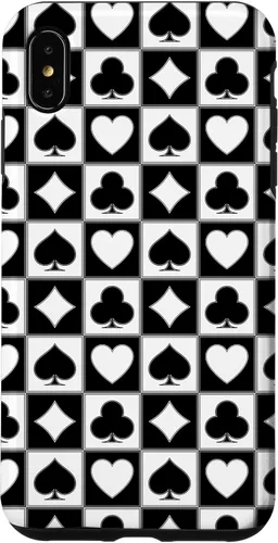Vista 11 de Playing Card Suit, Hearts, Spades, Diamonds, Clubs, Poker Case for iPhone 17