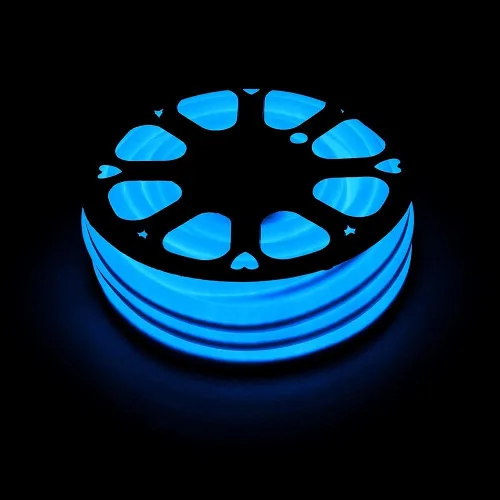 Vista 5 de Mini tira de luces LED de neón de bajo voltaje de 12 V, actualización 2835 120 LED/M, 100 pies/98.4 ft, luz de neón brillante duradera para barcos