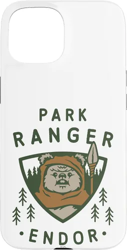Vista 6 de Funda para iPhone 16 Star Wars Ewok Park Ranger Endor