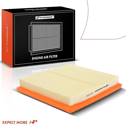 Vista 8 de Filtro de Aire de Motor A-Premium Compatible con Modelo Subaru - Forester, Outback, Impreza, Crosstrek, Legacy, Ascent, WRX, Panel Flexible
