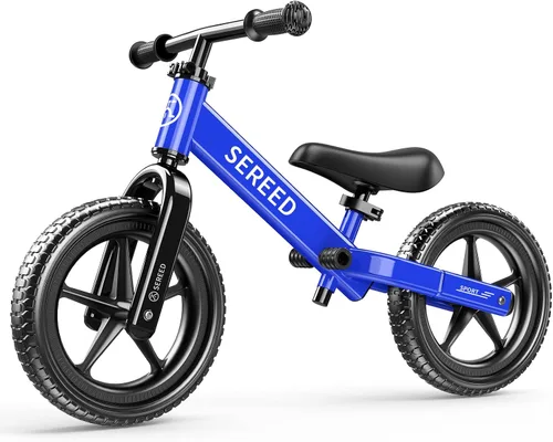 Vista 13 de SEREED Bicicleta de equilibrio para niños de 2 años, regalo para niños de 2 Negro