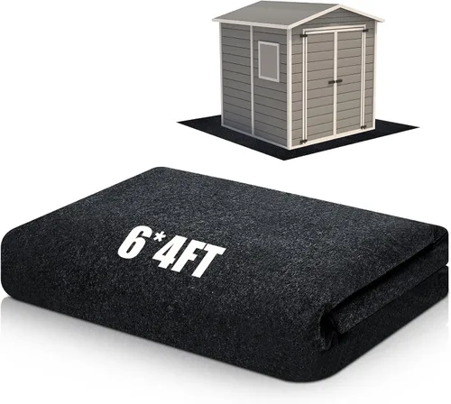 Vista 12 de Haull - Tapete para cobertizo de almacenamiento al aire libre, tapete impermeable para cochera al aire libre, tapete de patio acolchado y suave