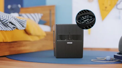 Vista 5 de AH515 Original Connect Humidificador evaporativo sin filtro - Espacios de hasta 375 pies cuadrados - Negro - Compatible con WiFi