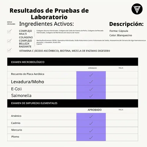 Vista 3 de Vital Vitamins Multi Collagen Complex Plus 150 ct + Creatina Monohidrato Cápsulas 120 ct