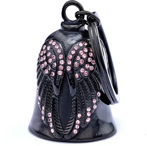 Vista 9 de Motorcycle Women Bells - Motorcycle Angel Bell for Men Women,Bell Biker Accessory,Guard Riding Safety