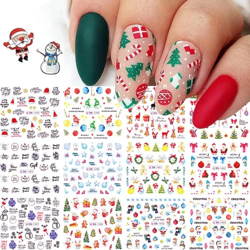 Vista 13 de Calcomanías de arte de uñas de flores, calcomanías de uñas de transferencia de agua, suministros de arte de uñas, lirio de verano, orquídea
