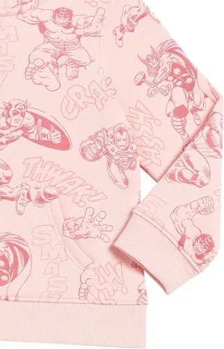 Vista 3 de Tienda Essentials Disney Marvel Star Wars Sudaderas con capucha de forro polar con cremallera para niñas y niños pequeños
