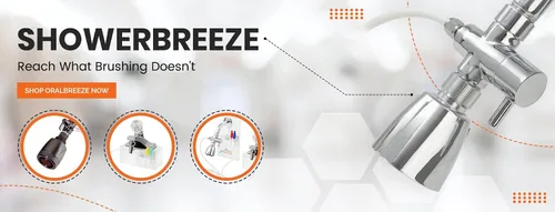 Vista 8 de Irrigador dental a chorro de agua ShowerBreeze, trata la enfermedad de las encías de manera natural, detiene el sangrado de encías