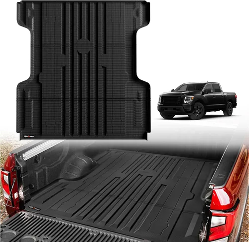 Vista 35 de TripleAliners - Tapete para caja de camioneta (de ejes) de 5 pies, encaje perfecto para pick-up de carga, accesorio de protección de vehículo