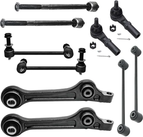 Vista 199 de Detroit Axle - Kit de suspensión frontal de 10 piezas para Dodge Avenger 2008-2014, Chrysler Sebring 2007-2010, 2 brazos de control inferiores, 2