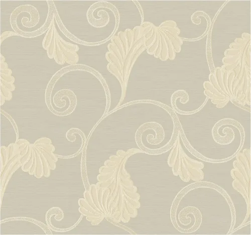 Vista 10 de York Wallcoverings rl1117 elementos Core rayas papel pintado, Metálico/Blanco, RL1127