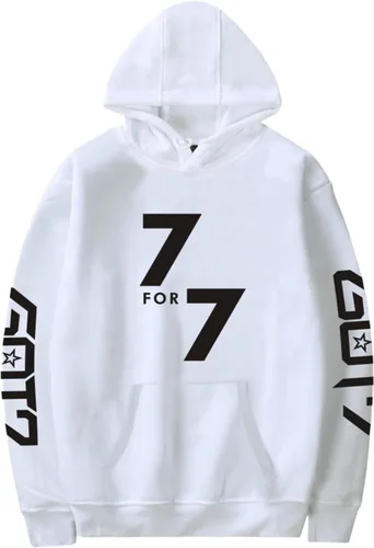 Vista 17 de Xkpopfans Kpop GOT7 Sudadera con capucha para conciertos Mark Jackson Bambam JB Chaqueta