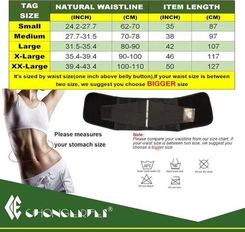 Vista 2 de Chongerfei - Moldeador reductor de cintura entrenador de cintura faja deportiva para mujer