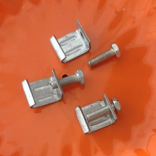 Vista 4 de 10 abrazaderas C de acero galvanizado, abrazaderas ajustables en U para montaje de vigas de banco de trabajo, mini herramientas de carpintería