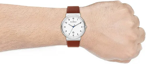 Vista 9 de Skagen - Reloj de cuarzo para hombre acero inoxidable y malla