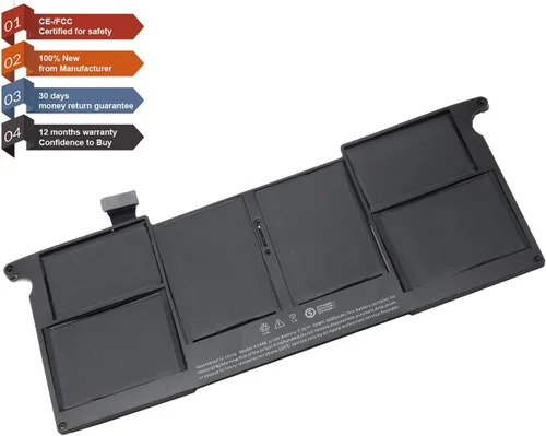 Vista 5 de VUOHOEG A1495 A1406 - Batería de repuesto para MacBook Air de 11 pulgadas A1465 A1370 (mediados de 2011 2012 2013 principios de 2014 2015); MC968