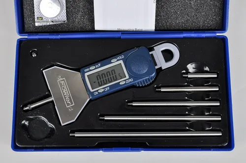 Vista 4 de Fowler 54-225-555-0 Medidor de profundidad electrónico de valor Xtra-Value con rango de medición de 0-16"/406mm