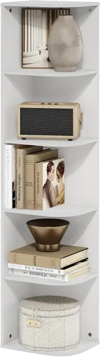 Vista 53 de Furinno PASIR - Estantería de libros de 2 niveles, estantería moderna de 9 x 12 x 21, estanterías abiertas para sala de estar, dormitorio, oficina