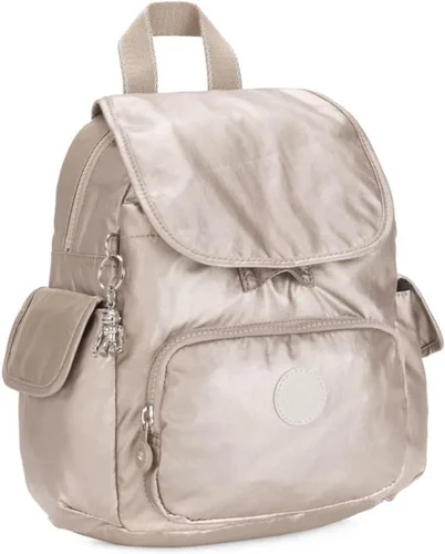 Vista 3 de Kipling CITY PACK MINI Mochila pequeña, Brillo metálico., Tamaño único